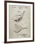 PP1050-Sandstone Spalding Golf Driver Patent Poster-Cole Borders-Framed Giclee Print