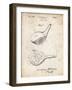 PP1050-Vintage Parchment Spalding Golf Driver Patent Poster-Cole Borders-Framed Giclee Print