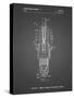 PP1051-Black Grid Spark Plug Patent Poster-Cole Borders-Stretched Canvas