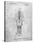 PP1051-Slate Spark Plug Patent Poster-Cole Borders-Stretched Canvas