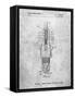 PP1051-Slate Spark Plug Patent Poster-Cole Borders-Framed Stretched Canvas