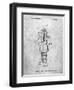 PP1051-Slate Spark Plug Patent Poster-Cole Borders-Framed Premium Giclee Print