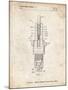 PP1051-Vintage Parchment Spark Plug Patent Poster-Cole Borders-Mounted Giclee Print