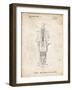 PP1051-Vintage Parchment Spark Plug Patent Poster-Cole Borders-Framed Giclee Print