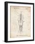 PP1051-Vintage Parchment Spark Plug Patent Poster-Cole Borders-Framed Giclee Print