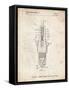 PP1051-Vintage Parchment Spark Plug Patent Poster-Cole Borders-Framed Stretched Canvas