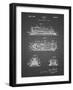 PP1052-Black Grid Stapler Patent Poster-Cole Borders-Framed Giclee Print