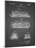 PP1052-Black Grid Stapler Patent Poster-Cole Borders-Mounted Giclee Print