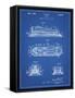 PP1052-Blueprint Stapler Patent Poster-Cole Borders-Framed Stretched Canvas