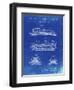 PP1052-Faded Blueprint Stapler Patent Poster-Cole Borders-Framed Premium Giclee Print