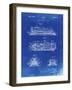 PP1052-Faded Blueprint Stapler Patent Poster-Cole Borders-Framed Giclee Print