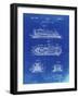 PP1052-Faded Blueprint Stapler Patent Poster-Cole Borders-Framed Giclee Print