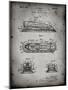 PP1052-Faded Grey Stapler Patent Poster-Cole Borders-Mounted Giclee Print