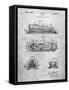 PP1052-Slate Stapler Patent Poster-Cole Borders-Framed Stretched Canvas