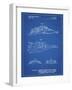 PP1057-Blueprint Star Wars Snowspeeder Poster-Cole Borders-Framed Giclee Print