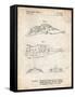PP1057-Vintage Parchment Star Wars Snowspeeder Poster-Cole Borders-Framed Stretched Canvas