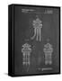 PP1059-Chalkboard Star Wars Viper Prode Droid Poster-Cole Borders-Framed Stretched Canvas