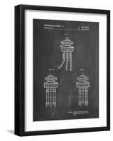 PP1059-Chalkboard Star Wars Viper Prode Droid Poster-Cole Borders-Framed Giclee Print