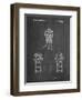 PP1059-Chalkboard Star Wars Viper Prode Droid Poster-Cole Borders-Framed Giclee Print