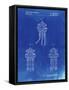 PP1059-Faded Blueprint Star Wars Viper Prode Droid Poster-Cole Borders-Framed Stretched Canvas