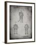 PP1059-Faded Grey Star Wars Viper Prode Droid Poster-Cole Borders-Framed Giclee Print