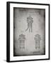 PP1059-Faded Grey Star Wars Viper Prode Droid Poster-Cole Borders-Framed Giclee Print