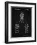 PP1059-Vintage Black Star Wars Viper Prode Droid Poster-Cole Borders-Framed Premium Giclee Print