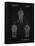 PP1059-Vintage Black Star Wars Viper Prode Droid Poster-Cole Borders-Framed Stretched Canvas