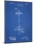 PP106-Blueprint Hi Hat Cymbal Stand and Pedal Patent Poster-Cole Borders-Mounted Giclee Print