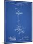 PP106-Blueprint Hi Hat Cymbal Stand and Pedal Patent Poster-Cole Borders-Mounted Giclee Print