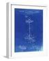 PP106-Faded Blueprint Hi Hat Cymbal Stand and Pedal Patent Poster-Cole Borders-Framed Giclee Print