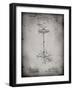 PP106-Faded Grey Hi Hat Cymbal Stand and Pedal Patent Poster-Cole Borders-Framed Giclee Print