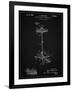 PP106-Vintage Black Hi Hat Cymbal Stand and Pedal Patent Poster-Cole Borders-Framed Giclee Print