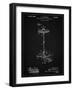 PP106-Vintage Black Hi Hat Cymbal Stand and Pedal Patent Poster-Cole Borders-Framed Giclee Print