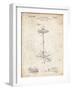 PP106-Vintage Parchment Hi Hat Cymbal Stand and Pedal Patent Poster-Cole Borders-Framed Giclee Print