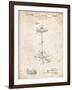 PP106-Vintage Parchment Hi Hat Cymbal Stand and Pedal Patent Poster-Cole Borders-Framed Giclee Print