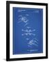 PP1060-Blueprint Star Wars X Wing Starfighter Star Wars Poster-Cole Borders-Framed Giclee Print