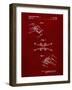 PP1060-Burgundy Star Wars X Wing Starfighter Star Wars Poster-Cole Borders-Framed Giclee Print