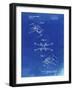 PP1060-Faded Blueprint Star Wars X Wing Starfighter Star Wars Poster-Cole Borders-Framed Giclee Print