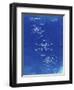 PP1060-Faded Blueprint Star Wars X Wing Starfighter Star Wars Poster-Cole Borders-Framed Giclee Print