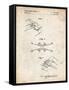 PP1060-Vintage Parchment Star Wars X Wing Starfighter Star Wars Poster-Cole Borders-Framed Stretched Canvas