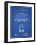 PP1069-Blueprint Streetcar Patent Poster-Cole Borders-Framed Giclee Print