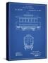 PP1069-Blueprint Streetcar Patent Poster-Cole Borders-Stretched Canvas