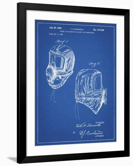 PP1071-Blueprint Sub Zero Mask Patent Poster-Cole Borders-Framed Giclee Print