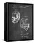 PP1071-Chalkboard Sub Zero Mask Patent Poster-Cole Borders-Framed Stretched Canvas
