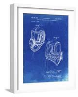 PP1071-Faded Blueprint Sub Zero Mask Patent Poster-Cole Borders-Framed Giclee Print