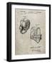 PP1071-Sandstone Sub Zero Mask Patent Poster-Cole Borders-Framed Giclee Print