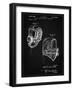 PP1071-Vintage Black Sub Zero Mask Patent Poster-Cole Borders-Framed Giclee Print