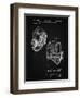 PP1071-Vintage Black Sub Zero Mask Patent Poster-Cole Borders-Framed Giclee Print