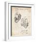 PP1071-Vintage Parchment Sub Zero Mask Patent Poster-Cole Borders-Framed Giclee Print